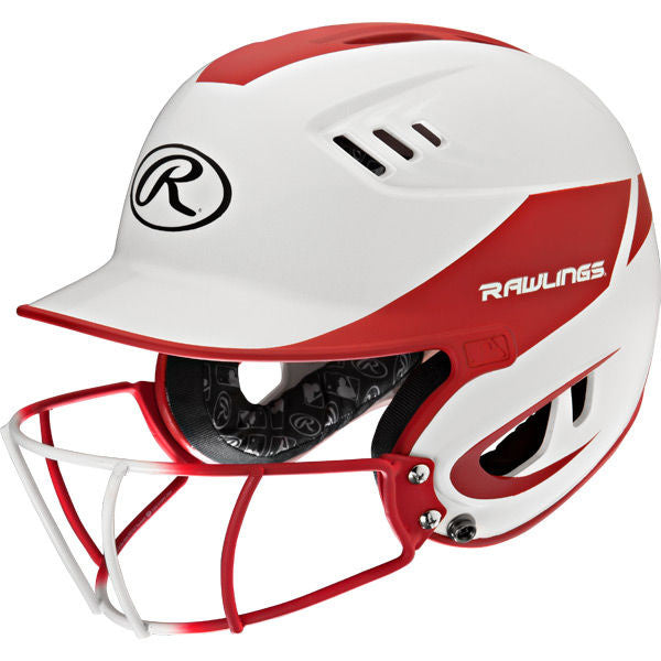 Casque de Frappeur avec Protecteur Facial Junior 2 couleurs R16H2FGJ 