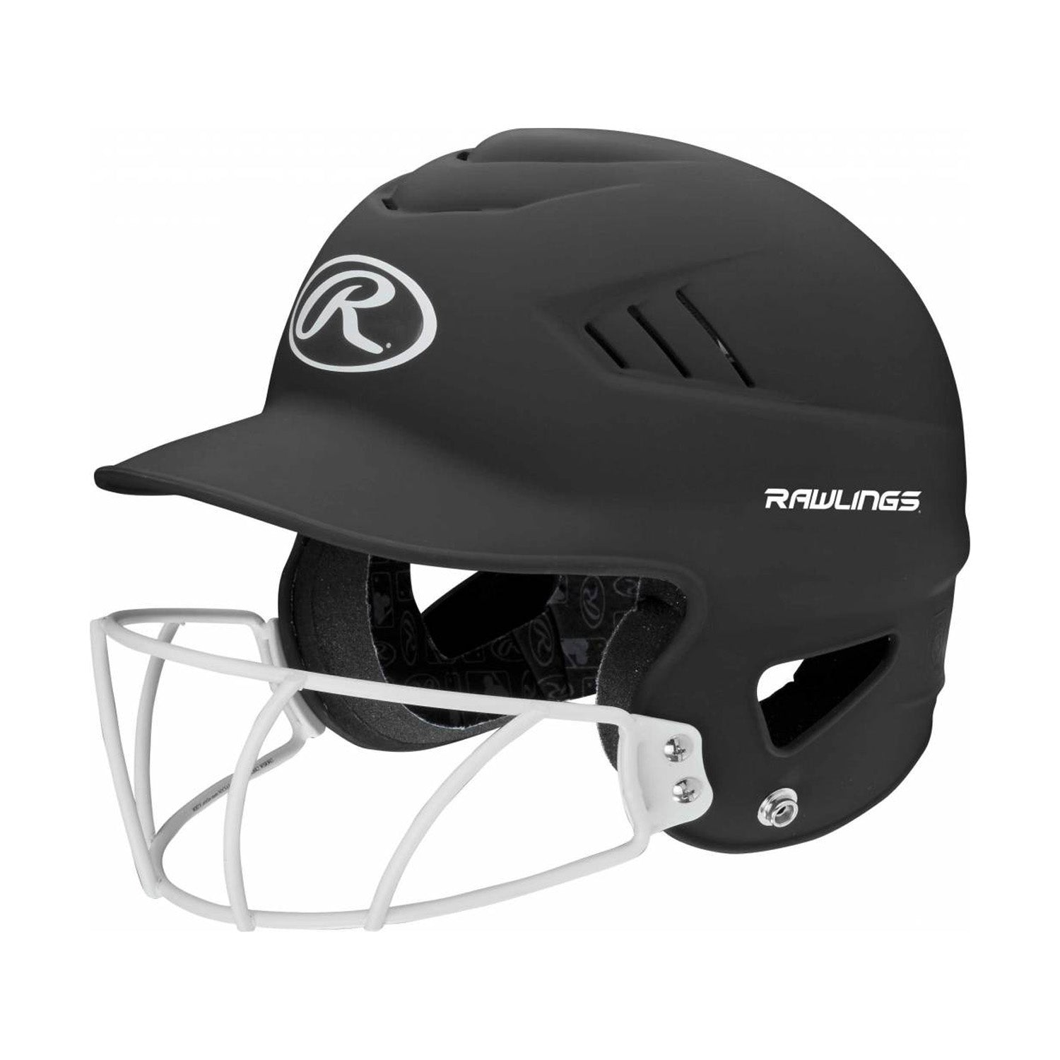 Casque de Frappeur avec Protecteur Facial RCFHLFG de Rawlings