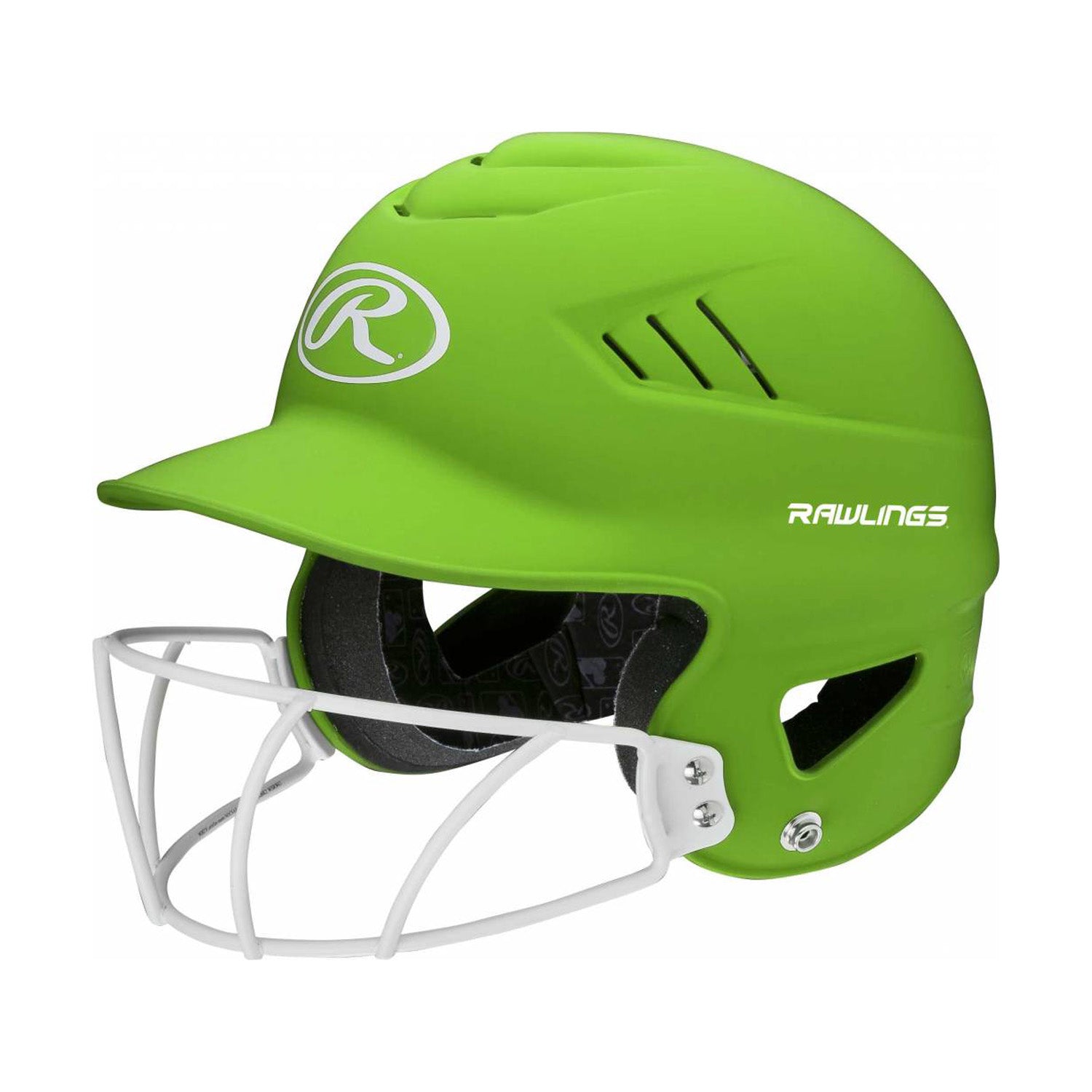 Casque de Frappeur avec Protecteur Facial RCFHLFG de Rawlings