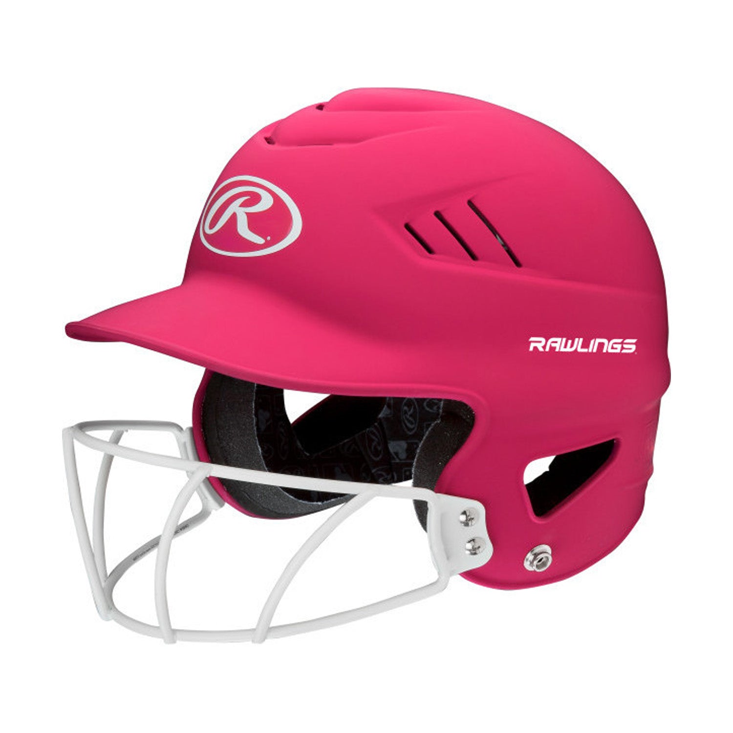Casque de Frappeur avec Protecteur Facial RCFHLFG de Rawlings