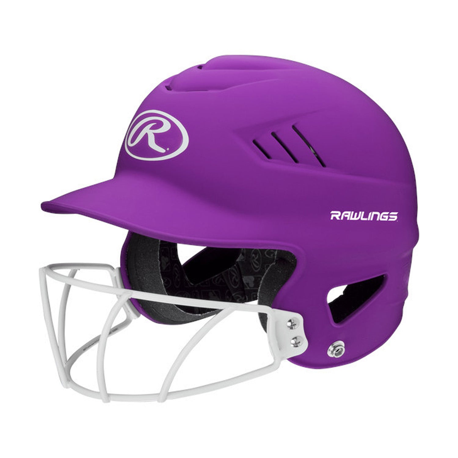 Casque de Frappeur avec Protecteur Facial RCFHLFG de Rawlings