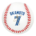 Rawlings Toronto Blue Jays Kazuma Okamoto Signature Jersey Ball