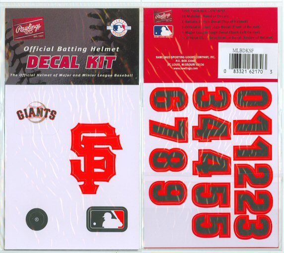 MLB Decal Kit