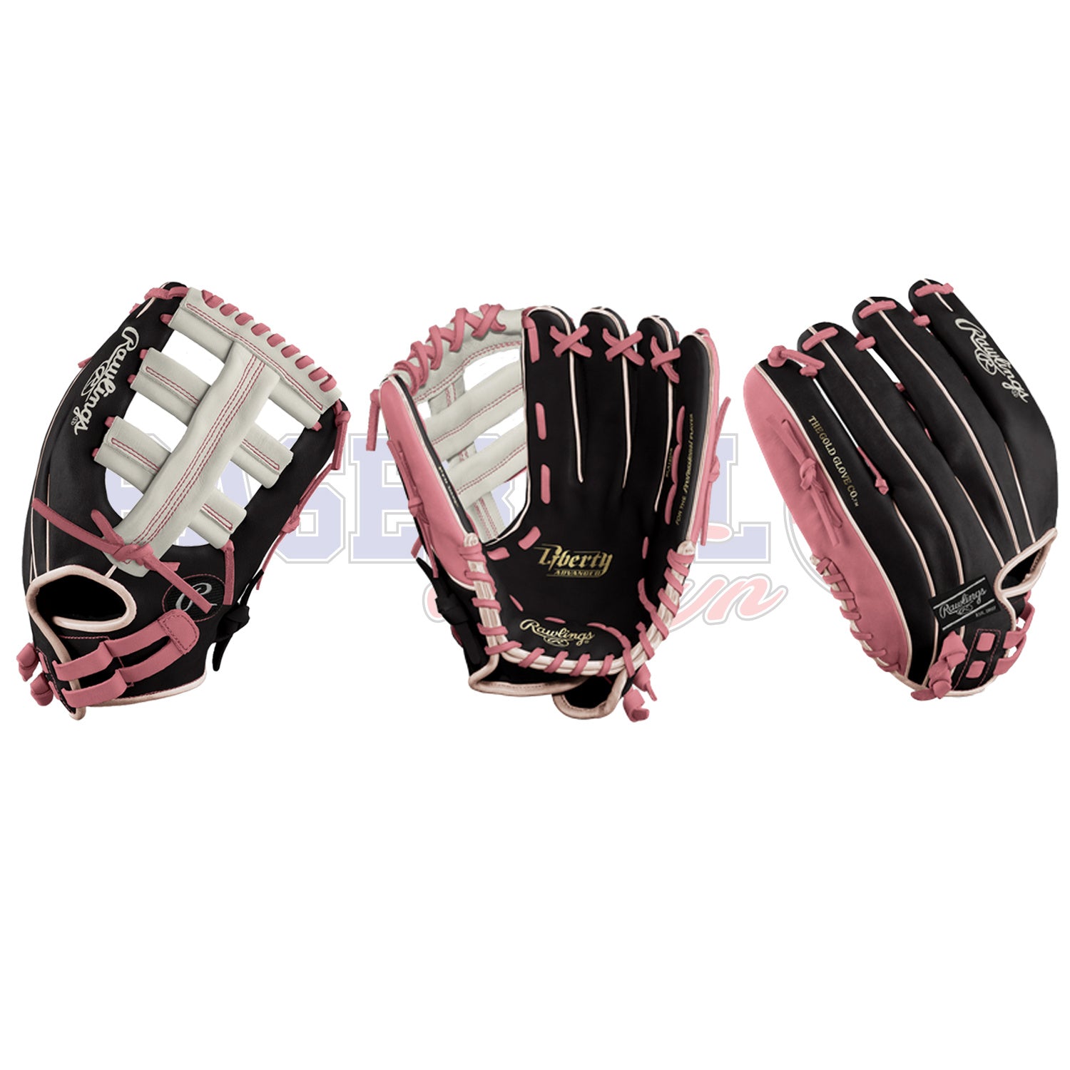Gant de Softball Liberty Advanced SMU RLA125SB-5BP 12.5"