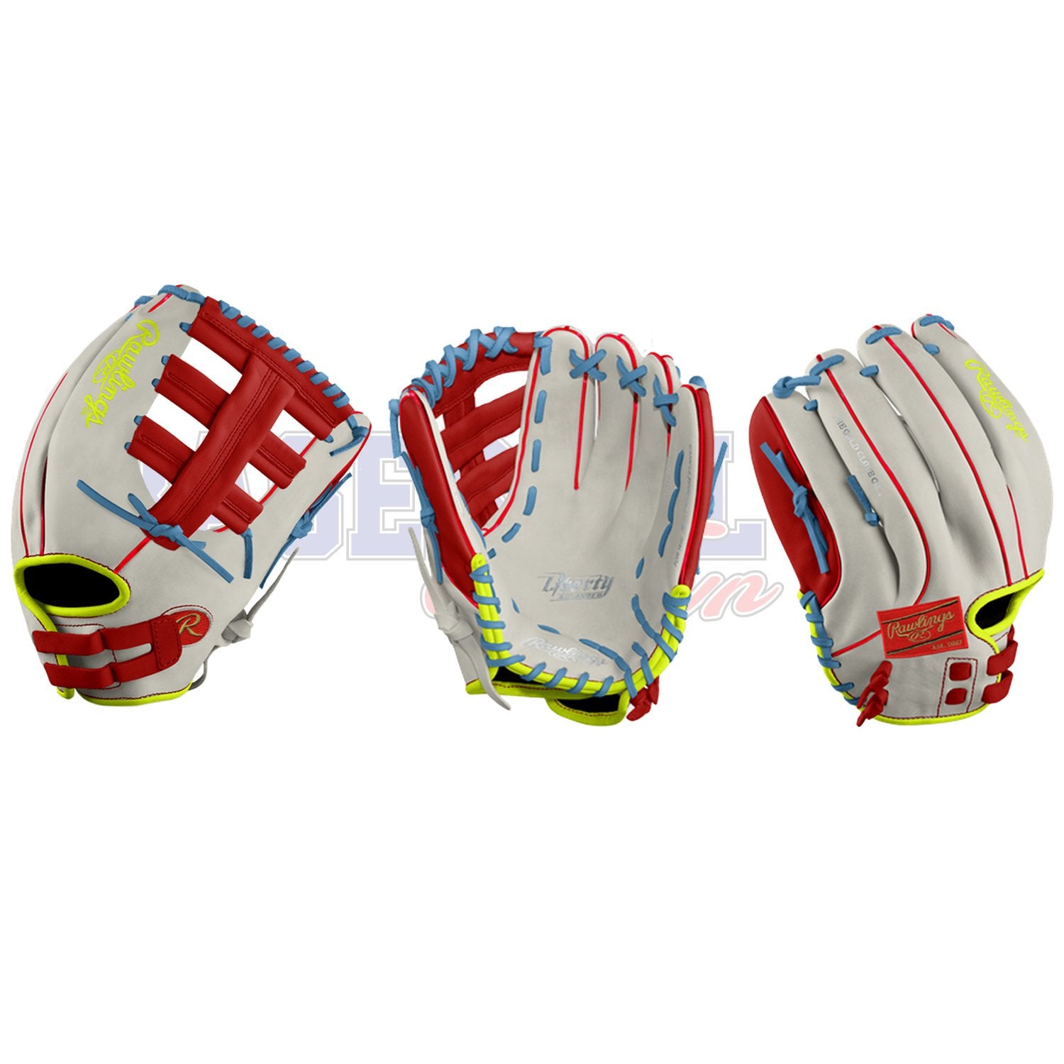 Gant de Softball Liberty Advanced SMU RLA130SB-5WS 13"