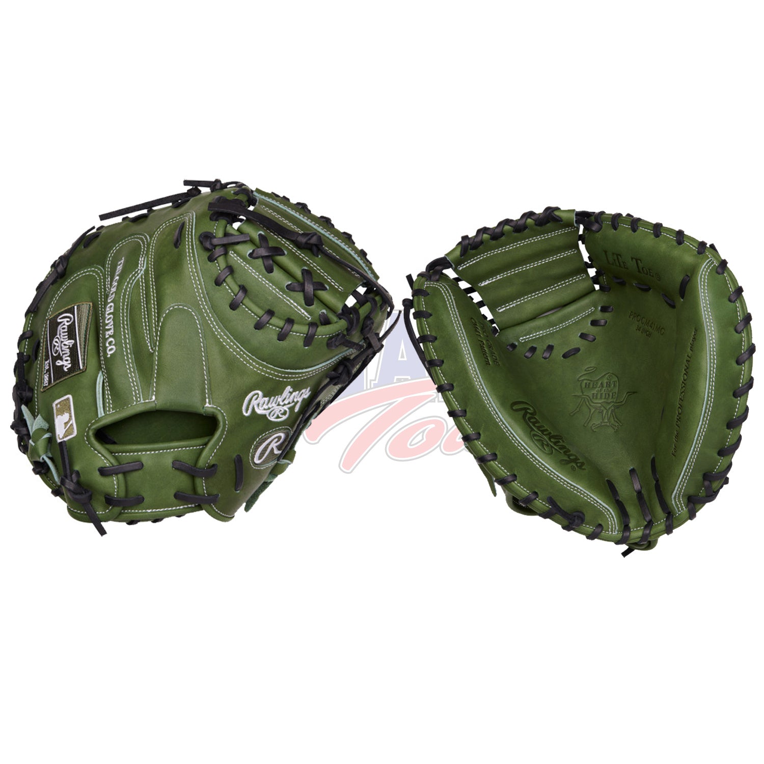 Gant de Receveur Heart of the Hide 34" Military Green RPROCM41MG 