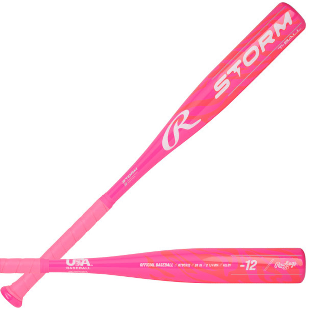 Rawlings Storm (-12) USA Alloy T-Ball Softball Bat