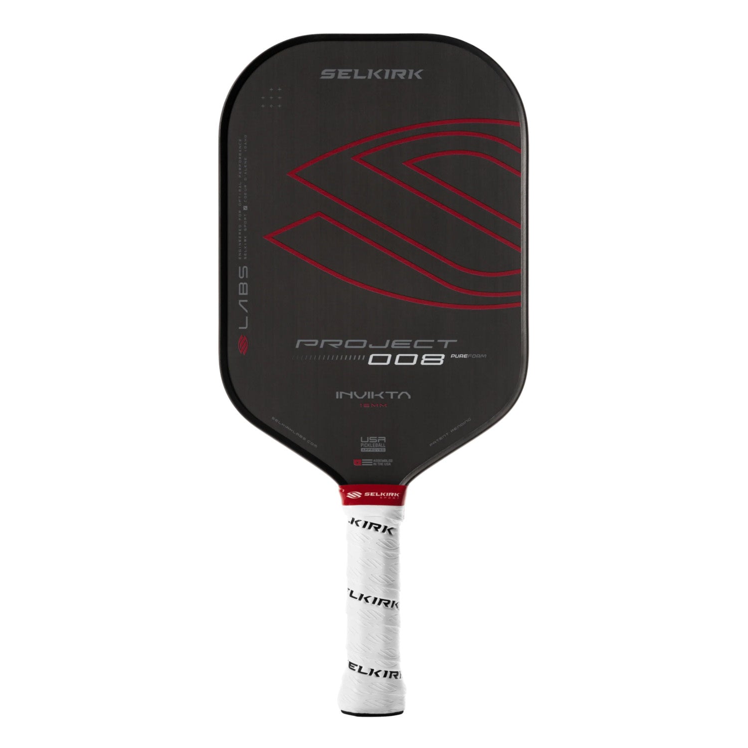 Raquette de Pickleball LABS Project 008 16mm de Selkirk
