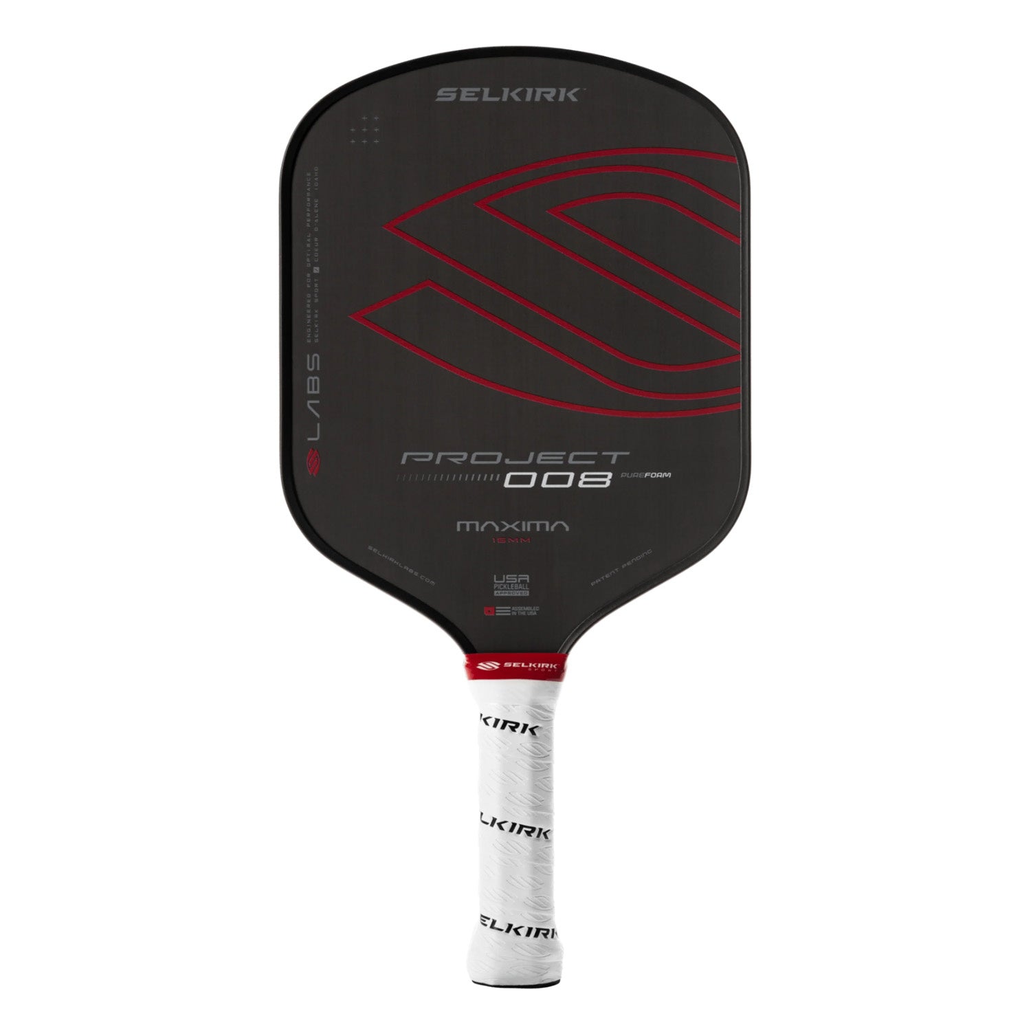 Raquette de Pickleball LABS Project 008 16mm de Selkirk
