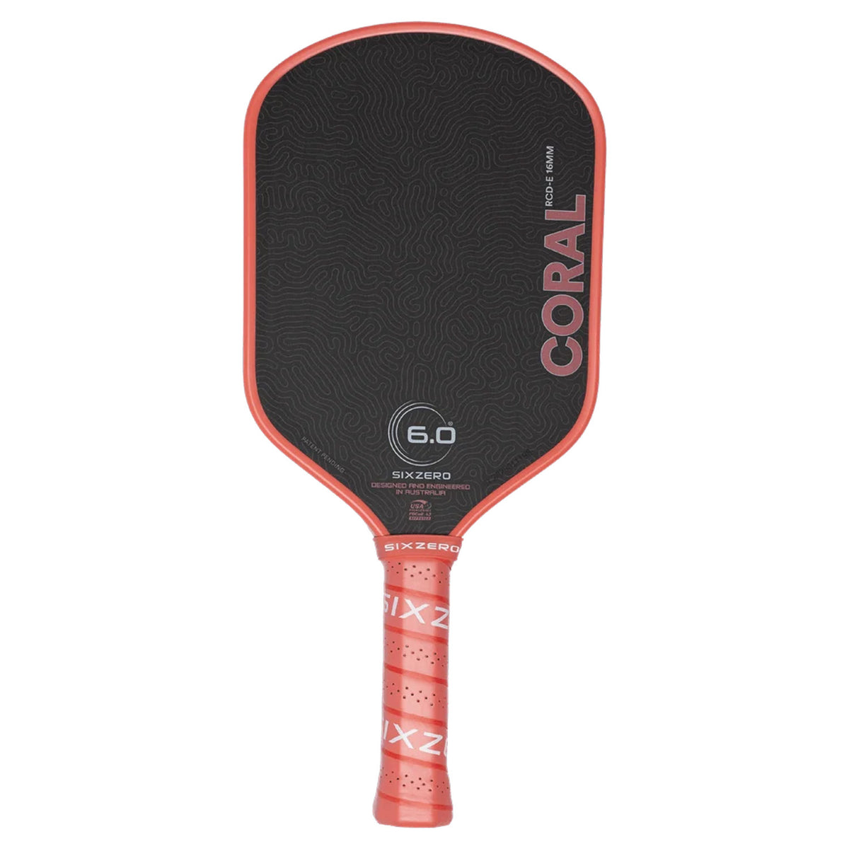 Raquette de Pickleball Six Zero Coral 16mm