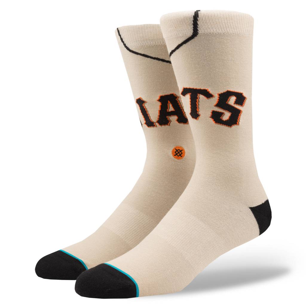 MLB Home San Francisco Giants Off White Crew Socks