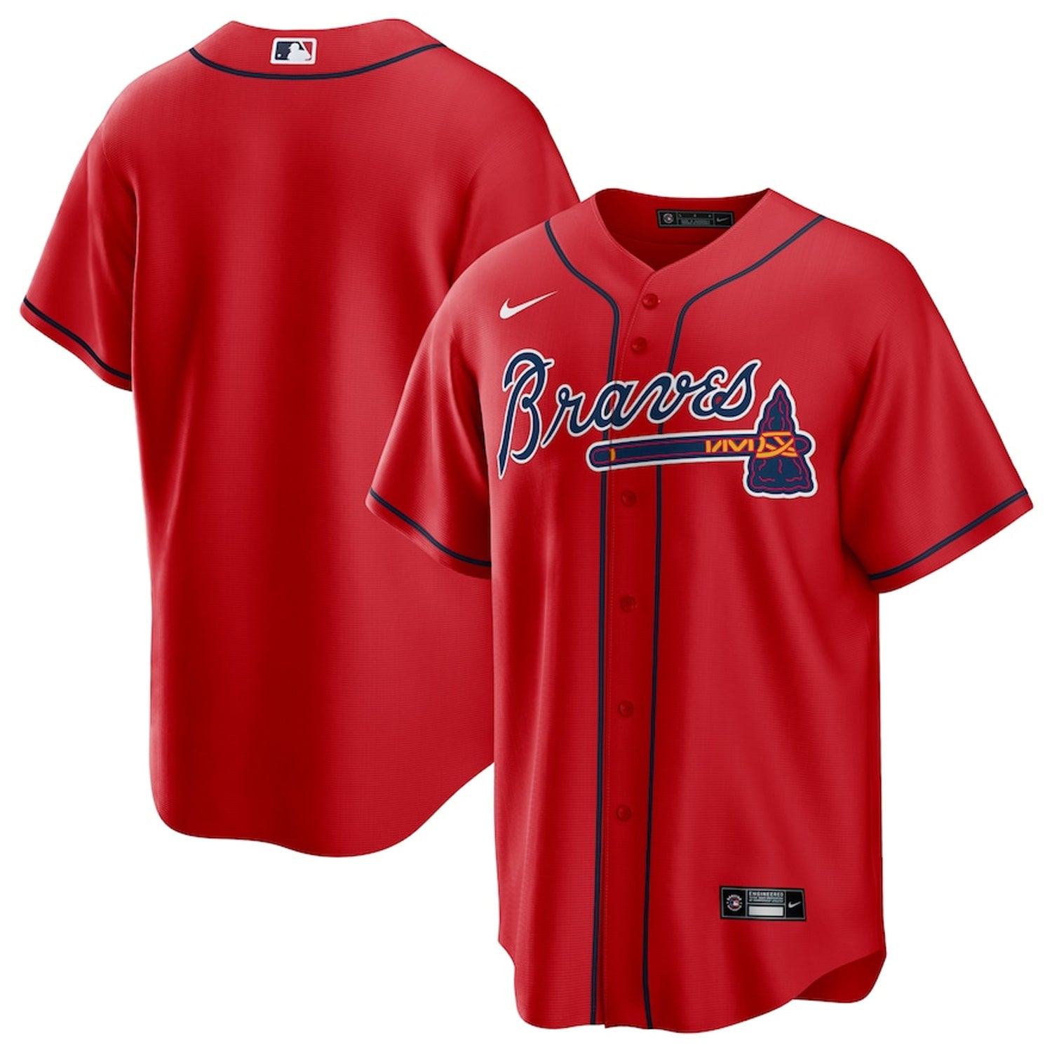 Chemise Coolbase MLB des Braves d'Atlanta