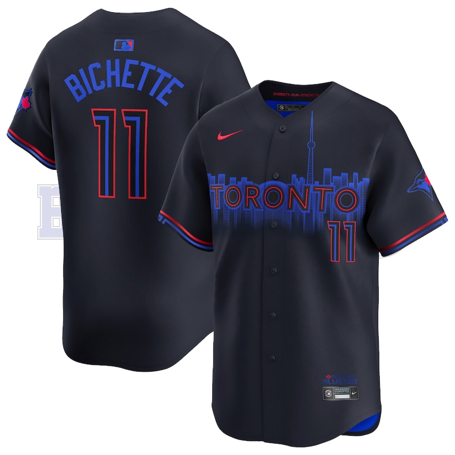 Chandail City Connect Bo Bichette des Blue Jays de Toronto