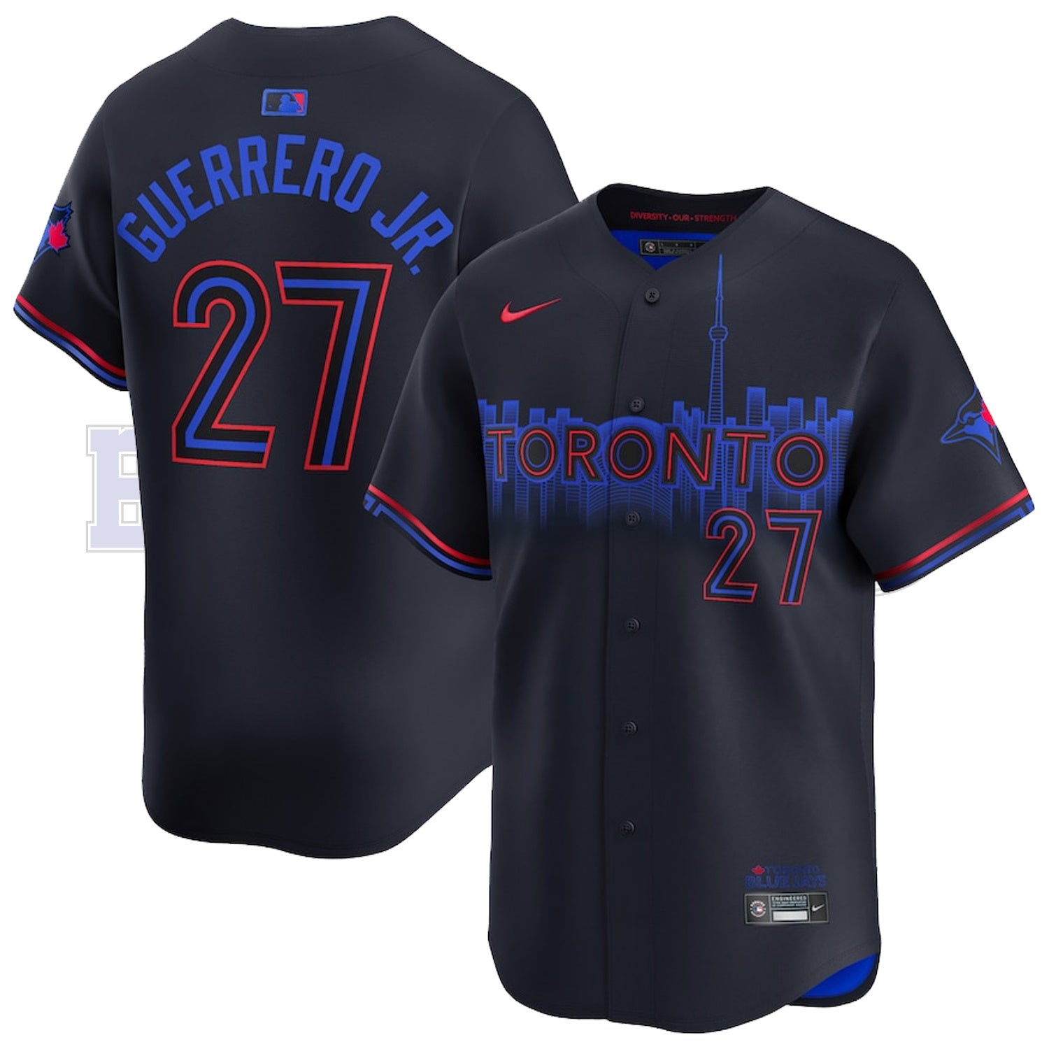 Chandail City Connect Vladimir Guerrero Jr. des Blue Jays de Toronto