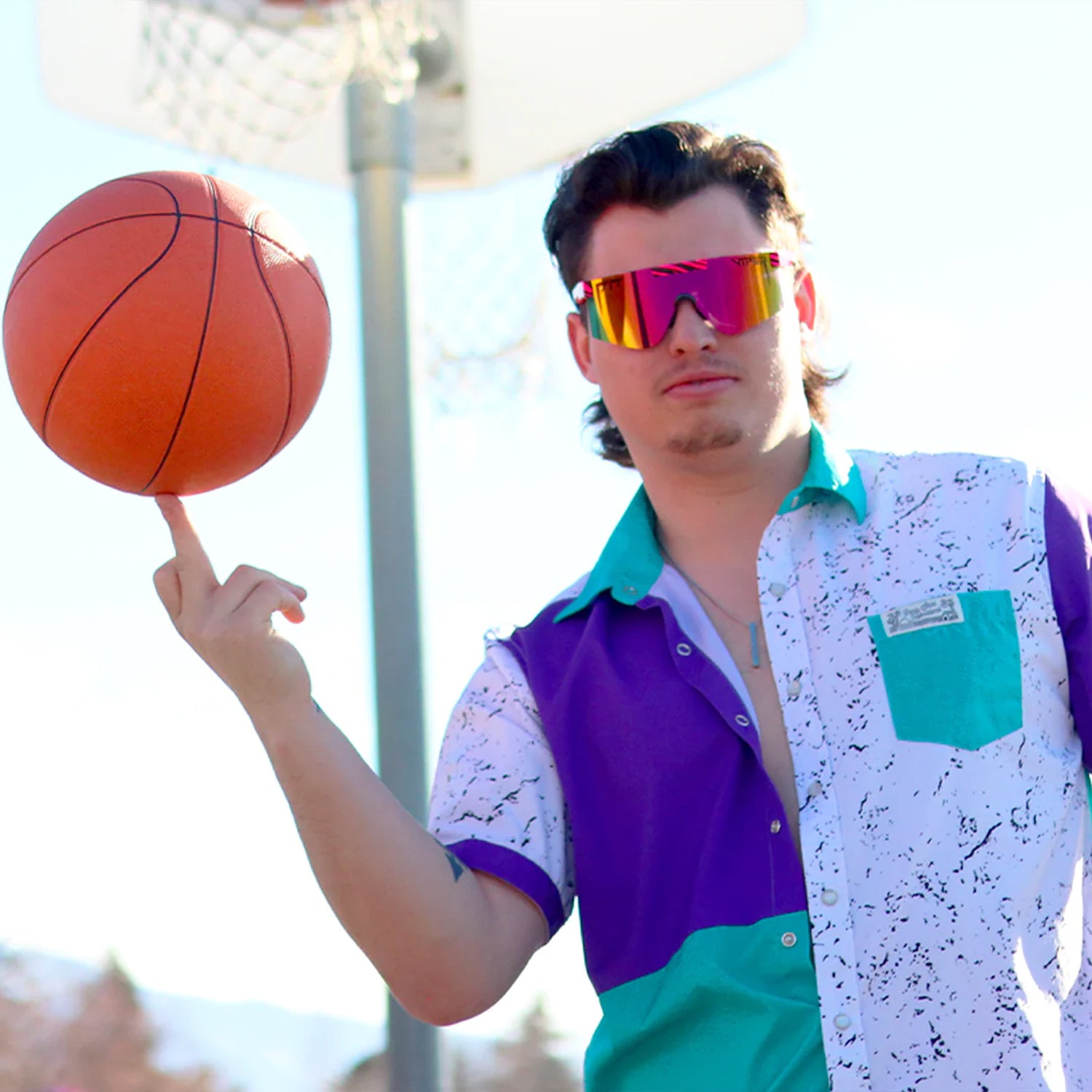 The 2000's Hot Tropics Polarized Sunglasses