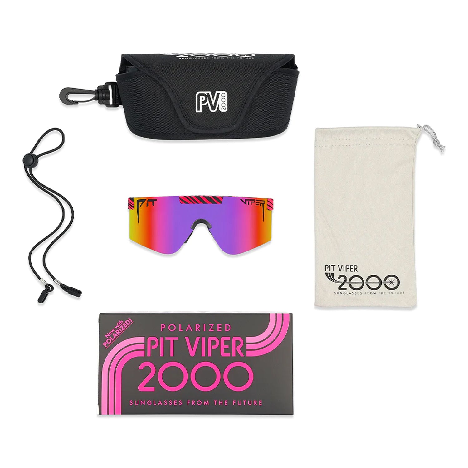 Lunettes de Soleil Polarisées The 2000's Hot Tropics