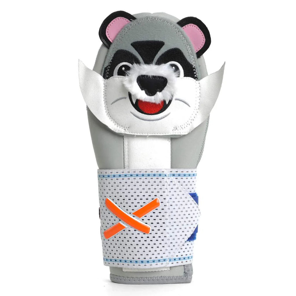 Absolutely Ridiculous Rocket City Trash Pandas Sprocket Sliding Mitt