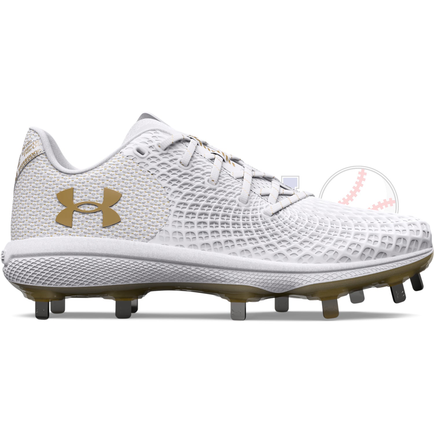 Soulier de Baseball UA Glyde 2.0 Crampons de Métal pour Femme