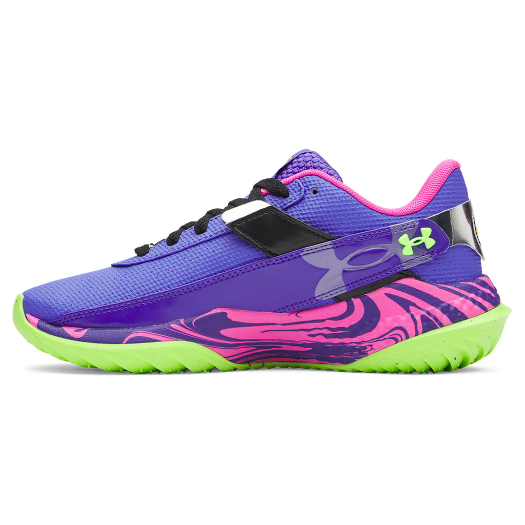UA Harper 10 JR PE MAD 6M Youth Turf Baseball Shoes