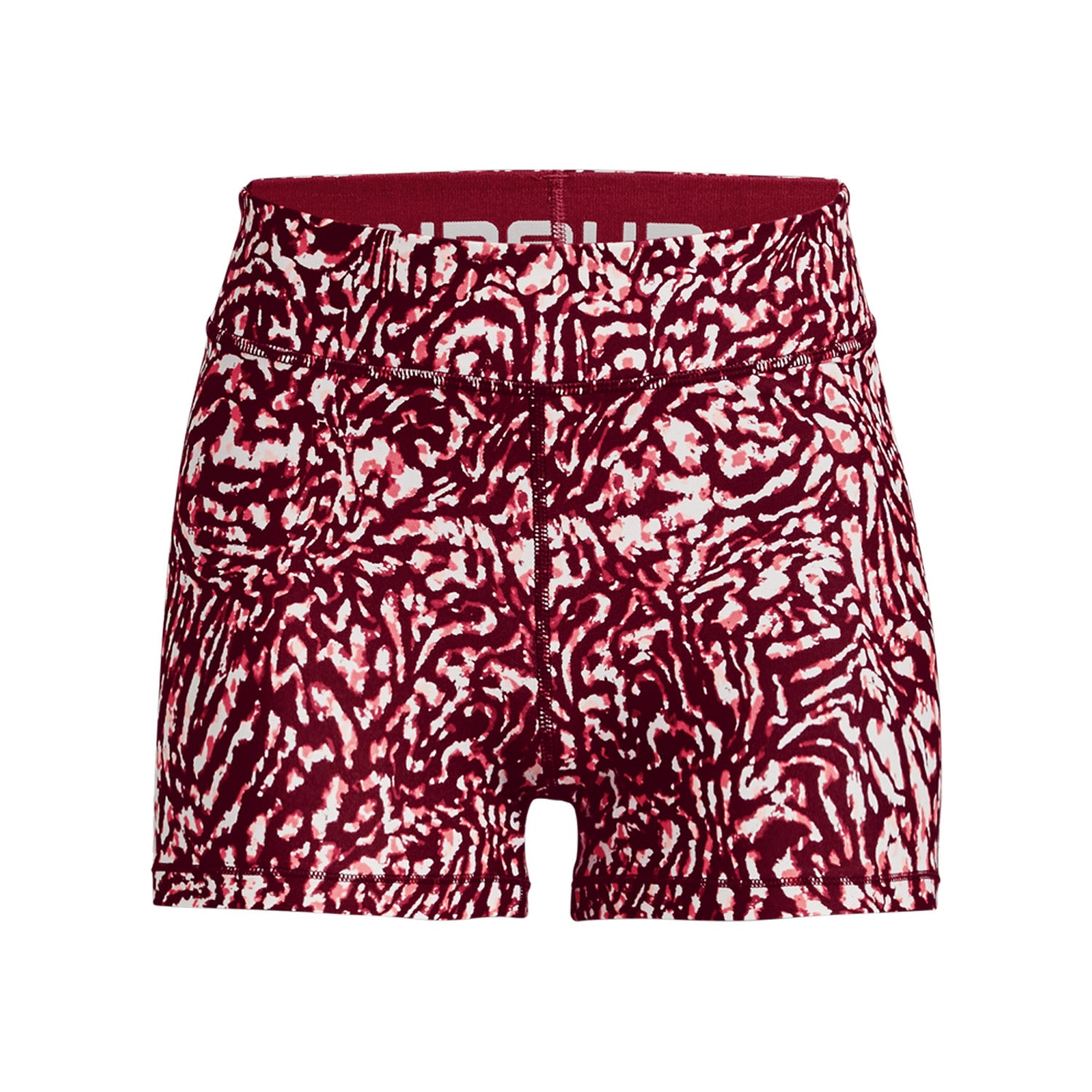 Under Armour Shorts pour Femme HeatGear Mid-Rise avec Imprimé