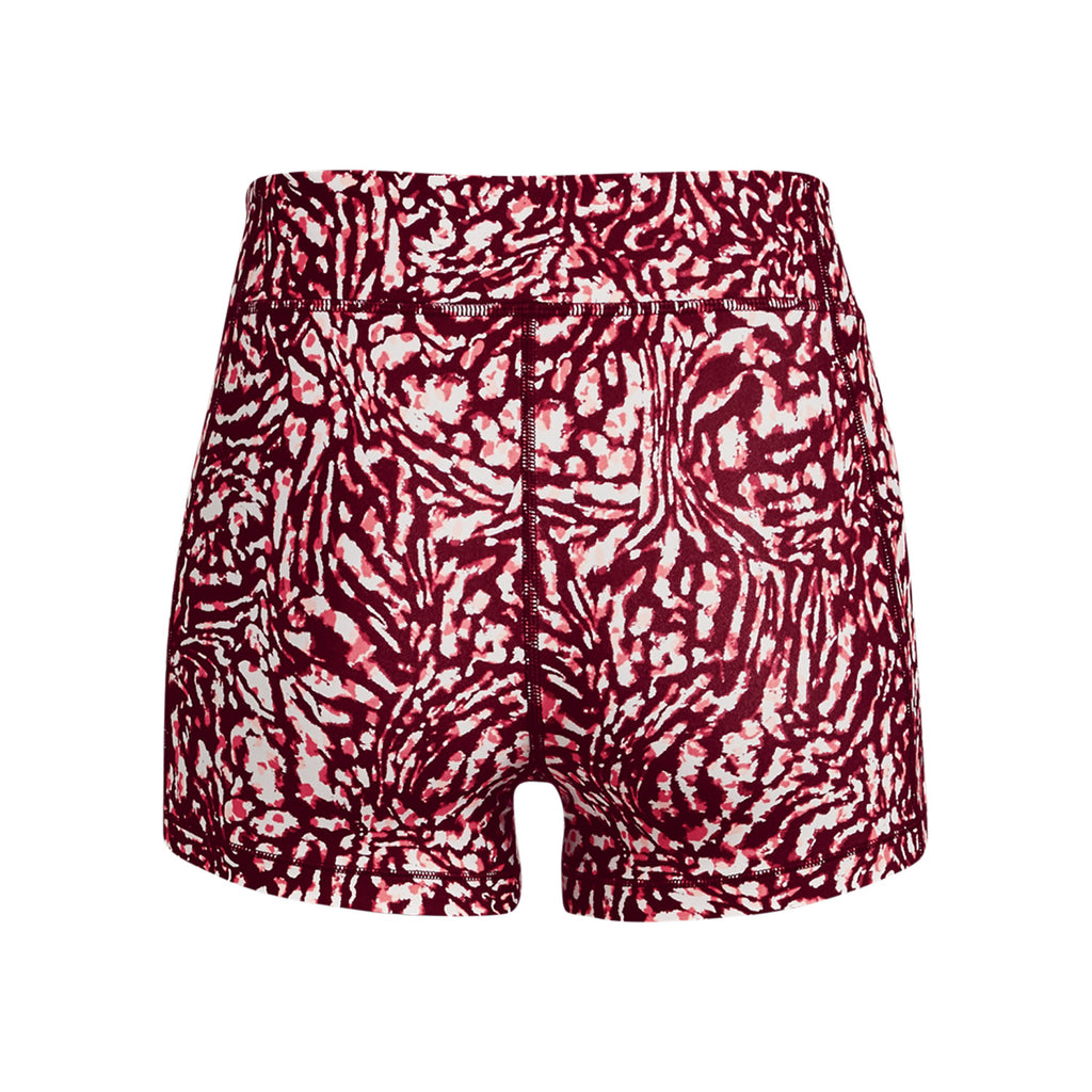 Under Armour Shorts pour Femme HeatGear Mid-Rise avec Imprimé