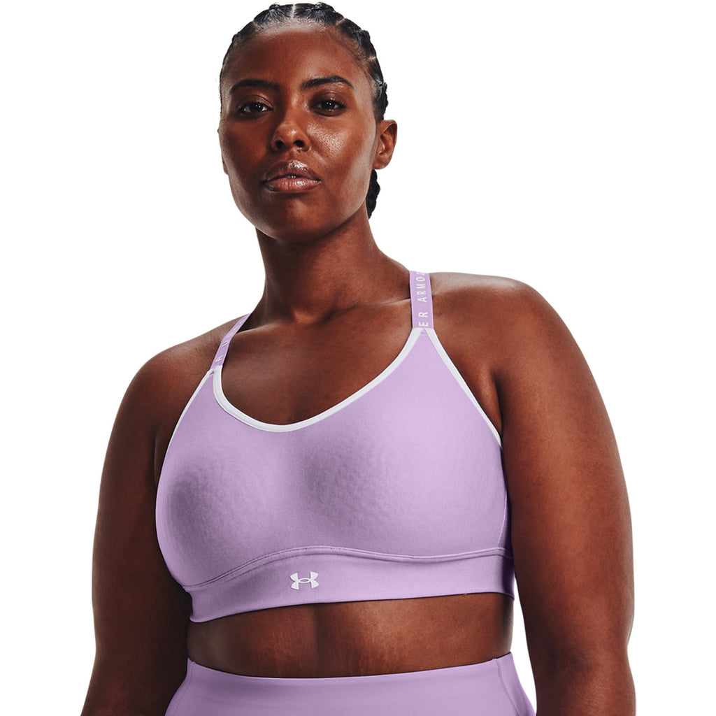 Soutien-Gorge de Sport pour Femme UA Infinity Mid Heather