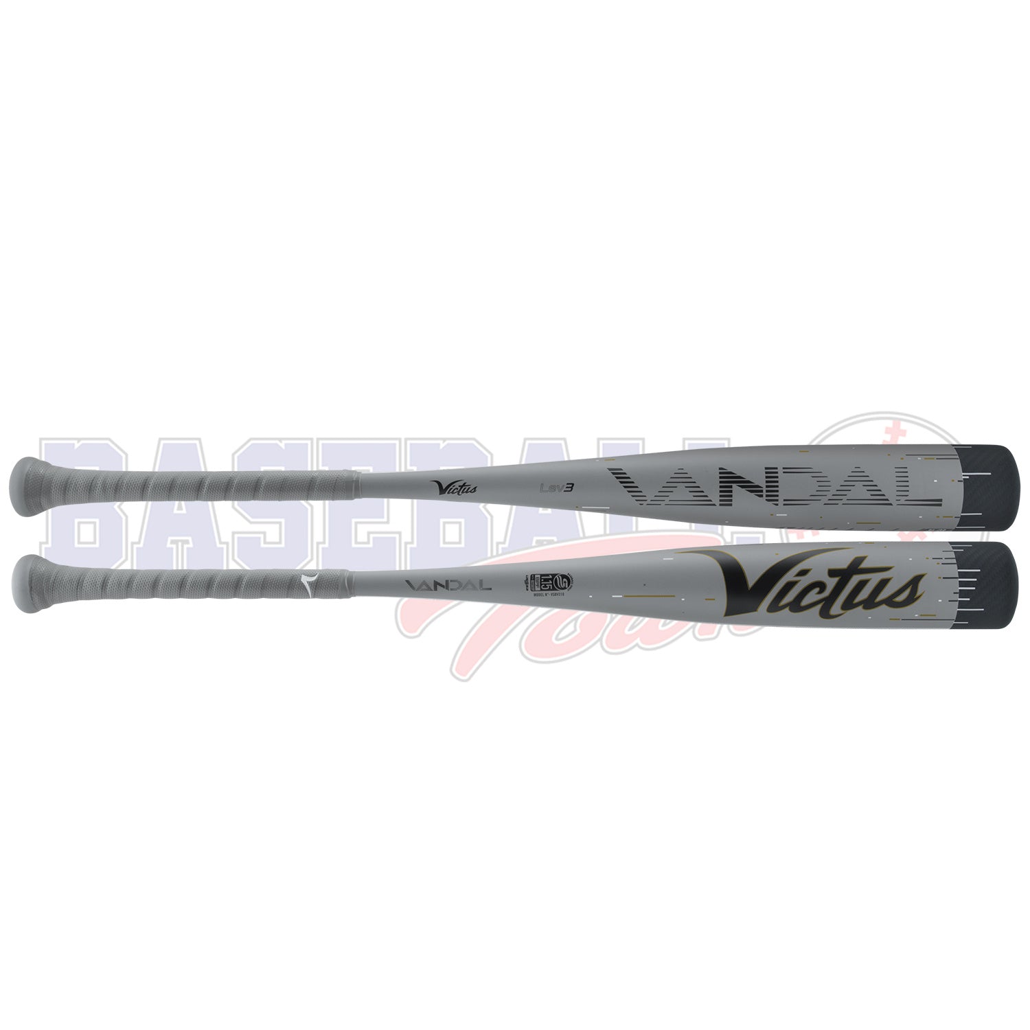 VANDAL LEV3 Aluminum 2 3/4" Barrel USSSA Baseball Bat (-10)