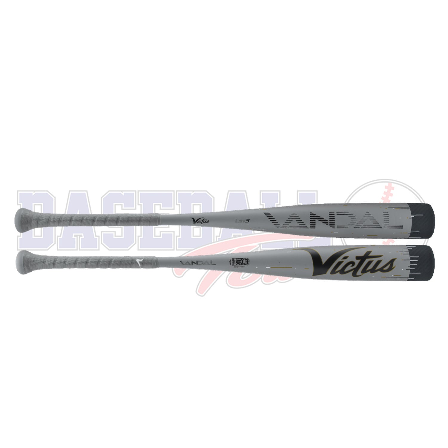Bâton de Baseball VANDAL LEV3 Aluminum Baril 2 3/4" USSSA (-5)