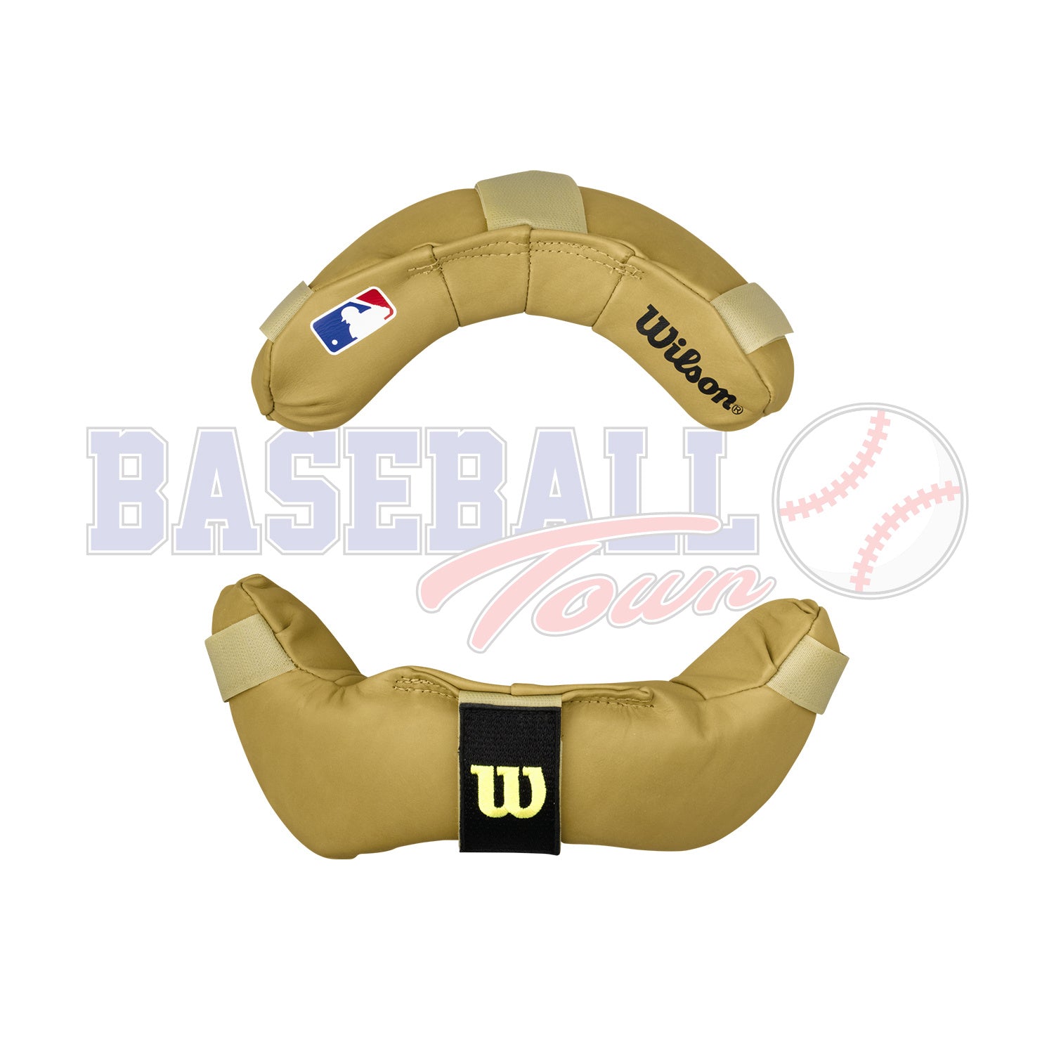 Dyna Lite Full Grain Leather Tan Replacement Pads