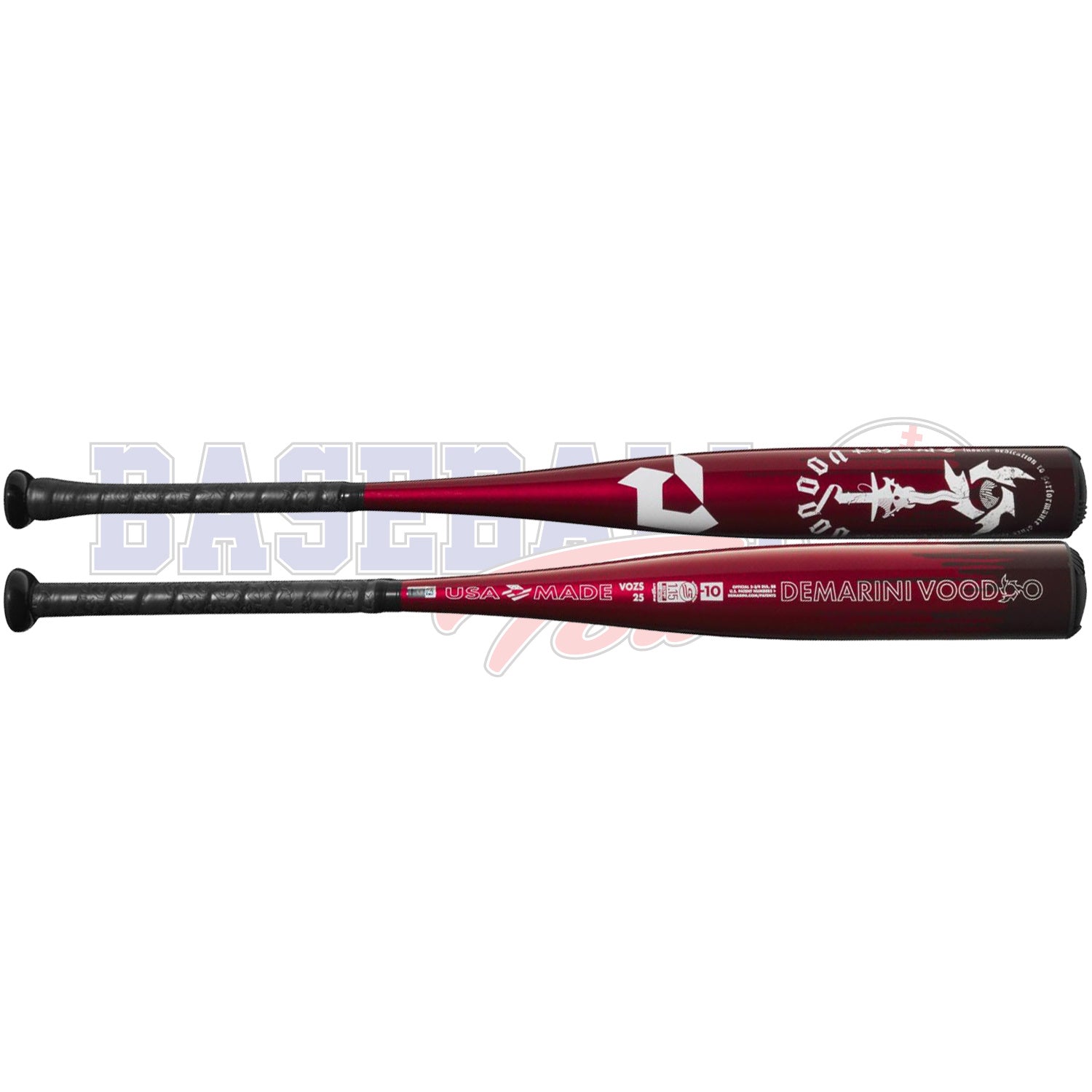 Bâton de Baseball (-10) USSSA Baril 2 3/4" Voodoo One Piece 2025