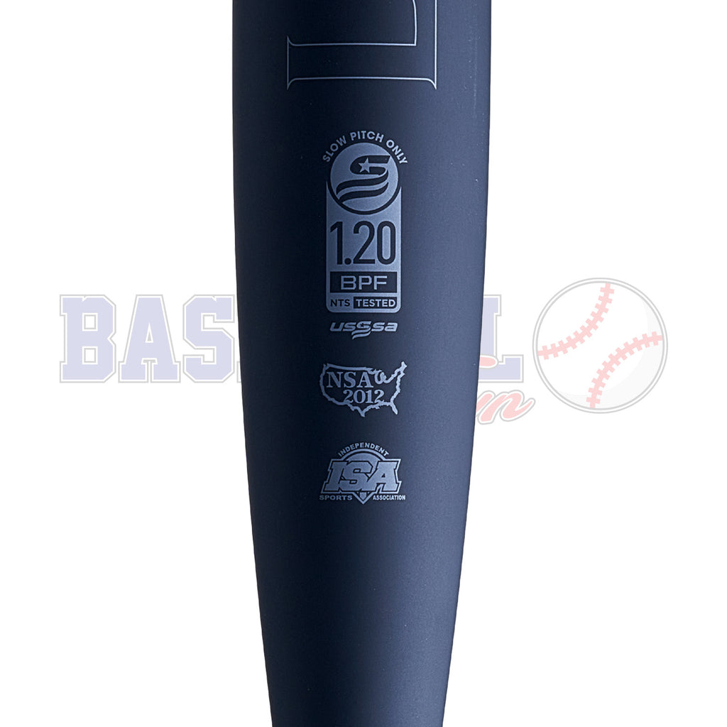 Bâton de Slowpitch Genesis Andy Purcell 1-Piece Endload 2024 Baril 13" USSSA