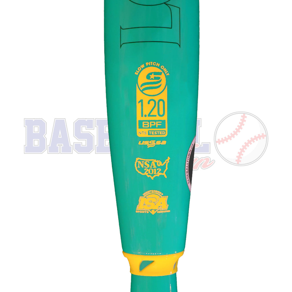 Bâton de Slowpitch Genesis Griffey Bananas 2-Pièce Baril 13" End Loaded USSSA 2024