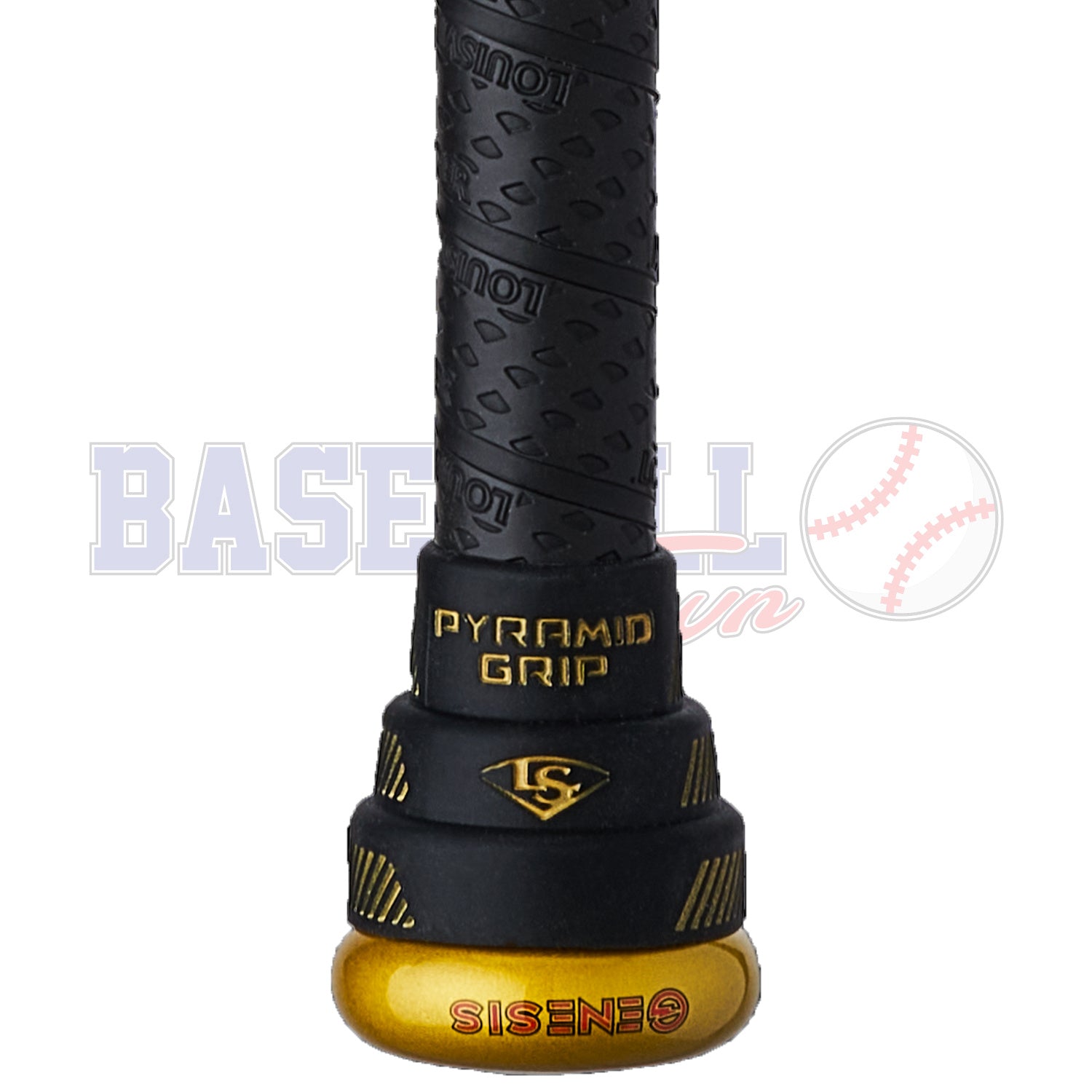 Bâton de Slowpitch 2024 Genesis Rouge et Or V2 Balancé Baril 13"