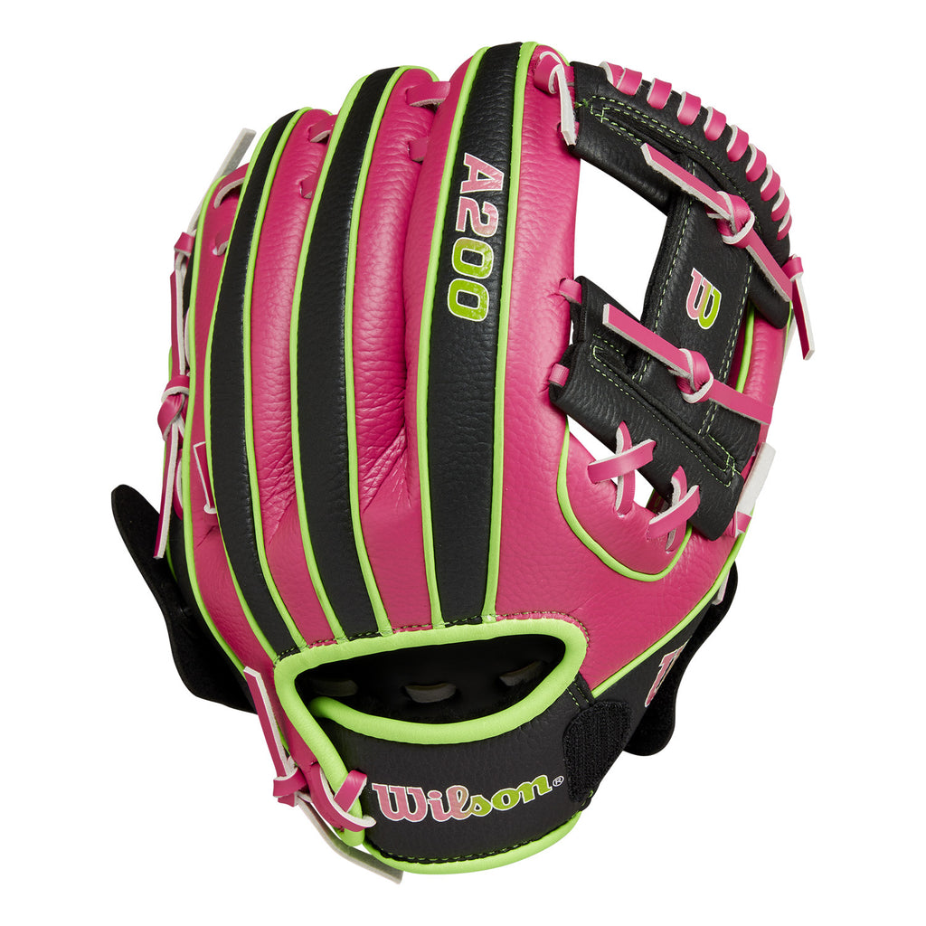 Wilson A200 EZ Catch Party Animals 10" Youth Baseball Glove
