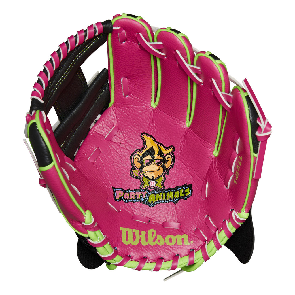 Wilson A200 EZ Catch Party Animals 10" Youth Baseball Glove
