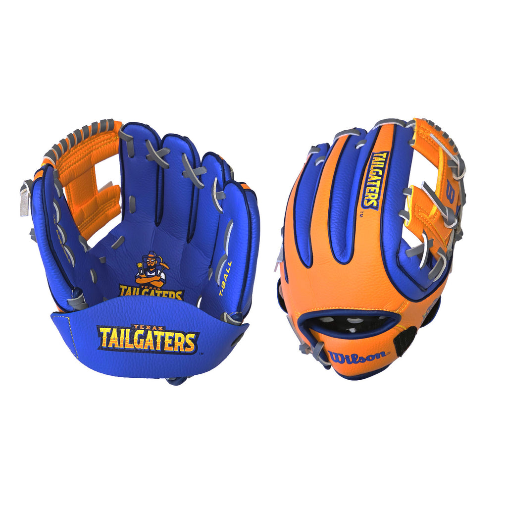 Wilson A200 EZ Catch Texas Tailgaters 10'' Youth Baseball Glove