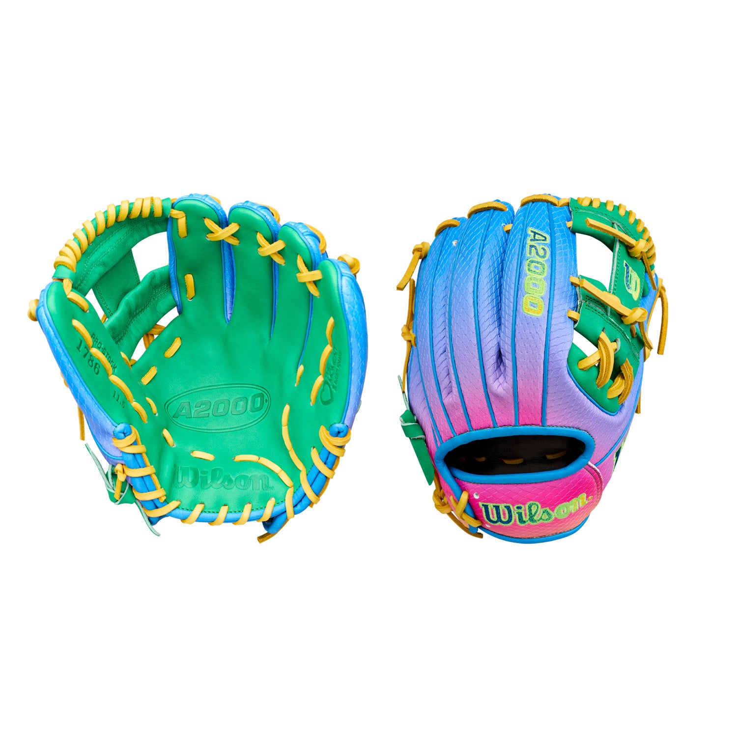 Wilson Gant de Baseball A2000 2026 1786SS LTM par Noah Cobbs 11.5"