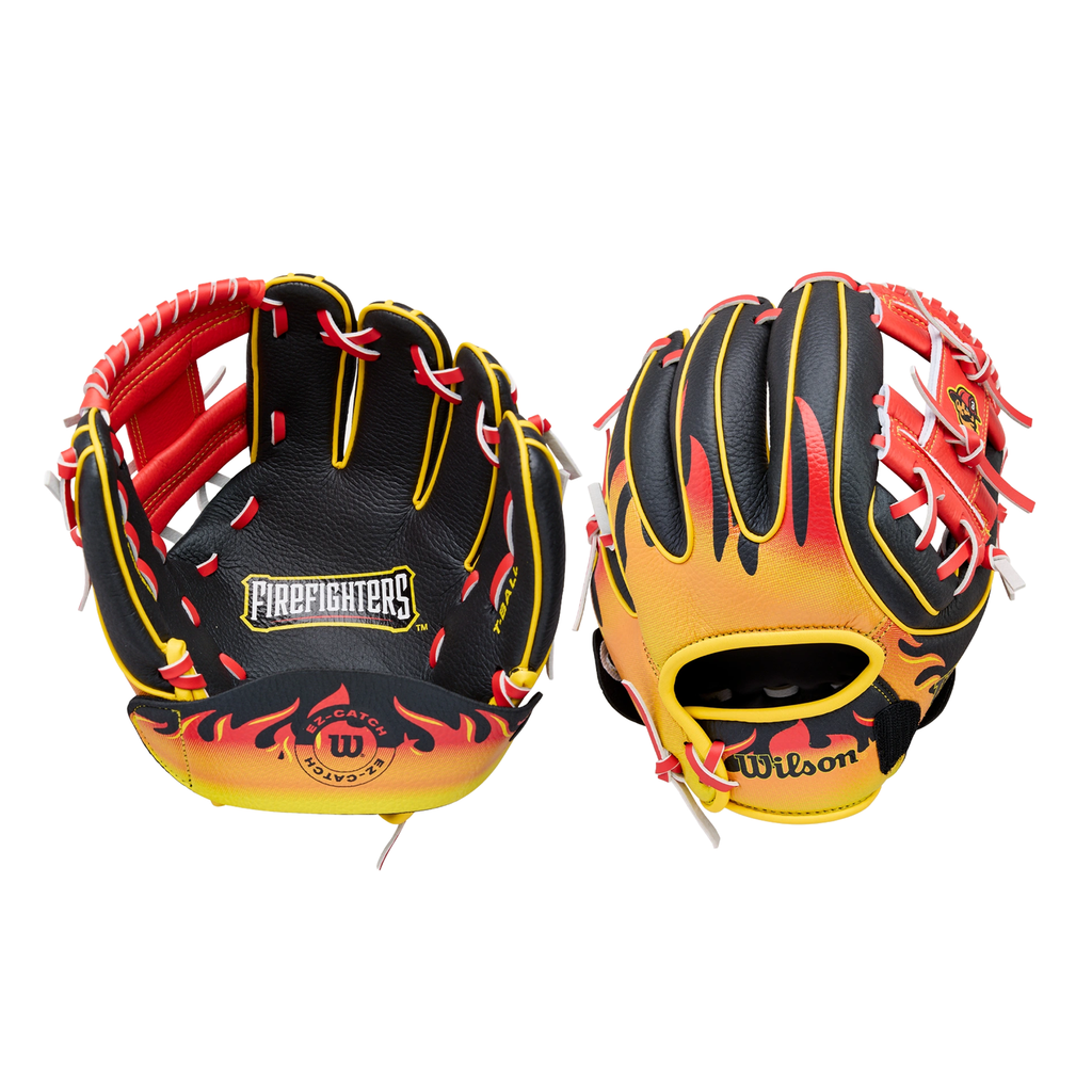 Wilson EZ Catch Firefigthers 10'' Youth Baseball Glove