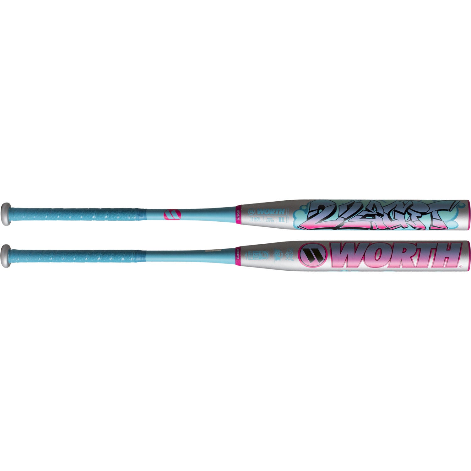 Bâton de slowpitch Worth 2Legit 13" USSSA XL Load 2026