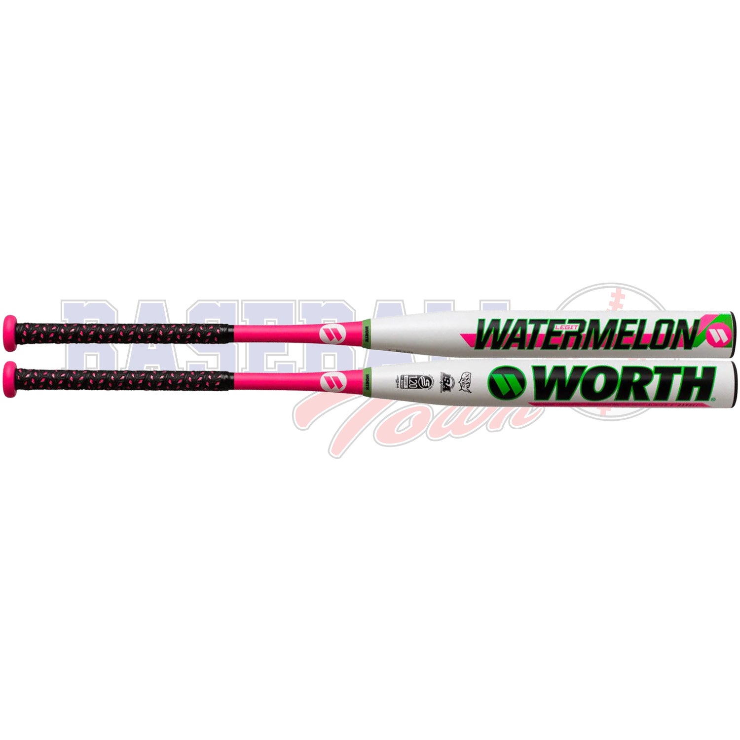 Bâton de Slowpitch Worth Legit Watermelon XL Baril 13.5" WSU3WML
