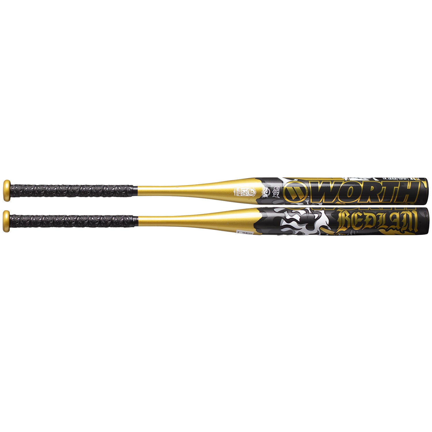 Bâton de Slowpitch Bedlam Gold USSSA Baril 13" Loaded