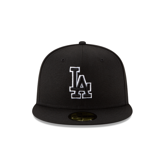 Los Angeles Dodgers Black and White 59Fifty Cap
