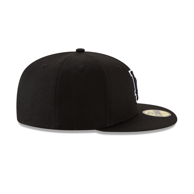 Los Angeles Dodgers Black and White 59Fifty Cap