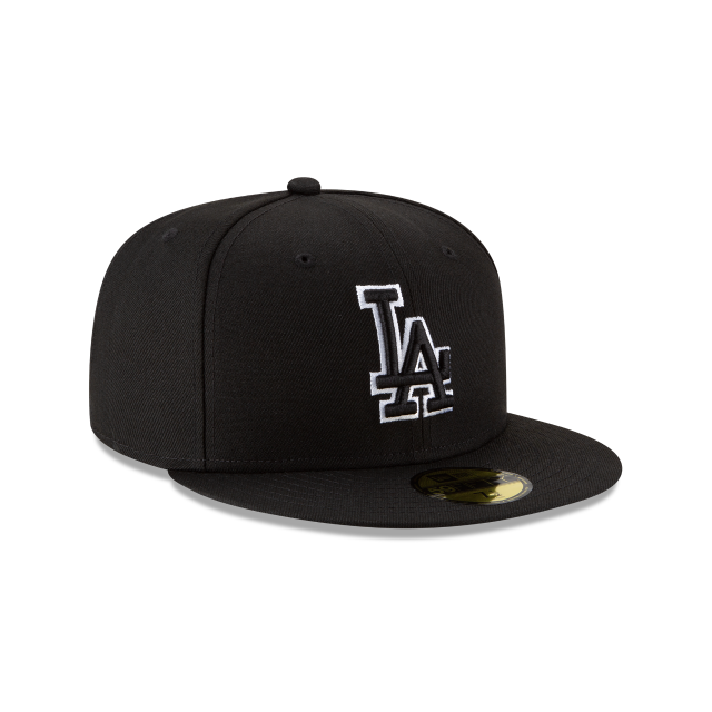 Los Angeles Dodgers Black and White 59Fifty Cap
