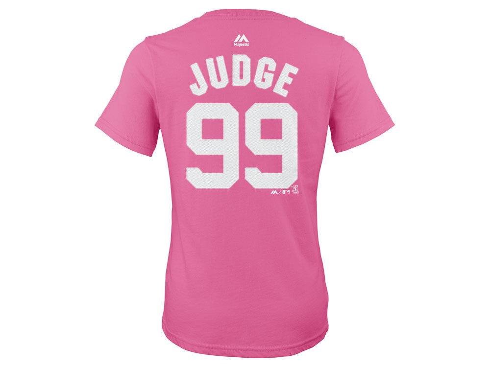 Official New York Yankees Judge Short Sleeve Girl's Tee